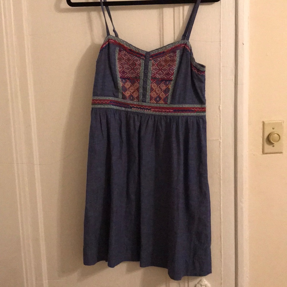 Soft jean dress